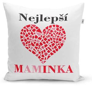 Sablio Polštář Nejlepší maminka: 40x40 cm