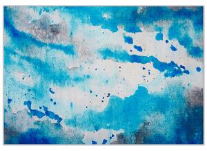 Koberec BOZAT Modrá 160 x 230 cm