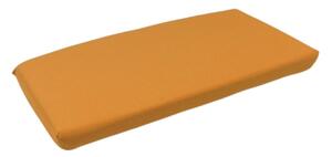 Nardi Hořčicově žlutý látkový podsedák na lavici Net 105,5 x 53,5 cm