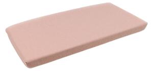 Nardi Růžový látkový podsedák na lavici Net 105,5 x 53,5 cm