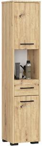 Ak furniture Koupelnová skříňka FIN II 30 cm dub artisan