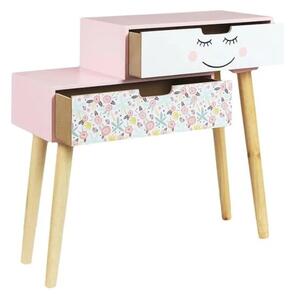 Dětský stolek BESIDE, 55x51x22, růžová