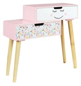 Dětský stolek BESIDE, 55x51x22, růžová