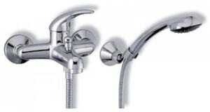 Vanová baterie Novaservis Metalia 55 se sprchovým setem 150 mm chrom 55020.0L