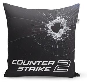 Sablio Polštář Counter Strike 2 Průstřel - 40x40 cm