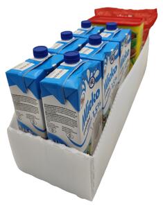 Usporadejto.cz Úložný box, plastový bílý 15x50x16cm - do spíže i do skříně KARTONPLAST