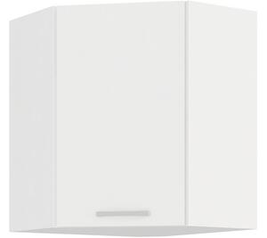 Kuchyňská skříňka horní rohová EKO WHITE 58x58 GN-72 1F, 58,5/58,5x71,5x31, bílá