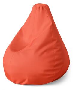 Sablio Sedací vak Pear Paprika - 70 x 95 x 15 cm