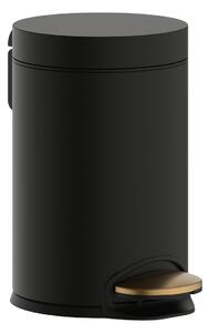 Hansgrohe AddStoris - Odpadkový koš nášlapný, kartáčovaný bronz 41775140