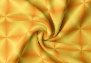 Orbytex Zatemňovací látka na závěsy - 3D oranžová