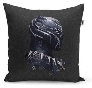 Sablio Polštář BLACK PANTHER z profilu Vesmír - 40x40 cm