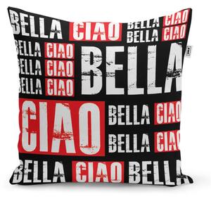 Sablio Polštář La Casa de Papel Professor or Bella Ciao motiv 2 - 40x40 cm