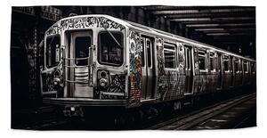 Sablio Ručník Městské metro s graffiti - 30x50 cm