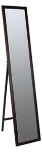 Zrcadlo, dřevěný rám hnědé barvy Z102
