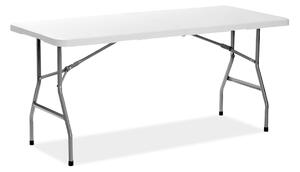 Aga Skládací plastový stolek 180x70x74 cm