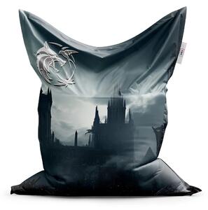 Sablio Sedací vak Zaklínač Hrad - 150x100 cm