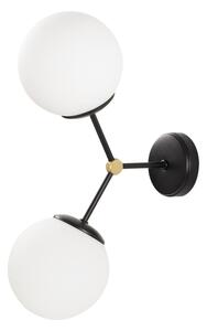 Opviq Nástěnná lampa Damar černá