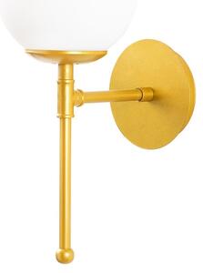 Opviq Nástěnná lampa Mudoni zlatá