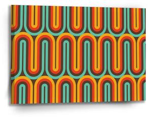 Sablio Obraz Retro vlny - 90x60 cm