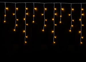 Vnitřní LED vánoční závěs - teplá bílá, 5m, 210 LED, stále svítící, se záblesky, propojovatelný