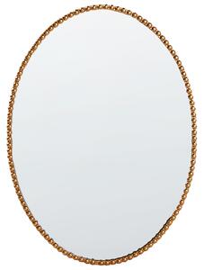 Zrcadlo OUVEA 57 cm 79 cm Kov Zlatá