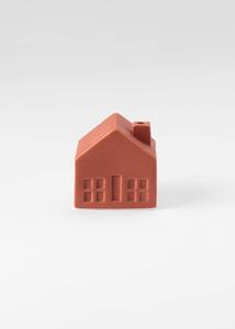 Porcelánová mini vázička Garden Shed cihlová