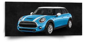 Sablio Obraz Mini sedan Černé pozadí - 110x50 cm