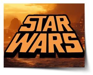 Sablio Plakát Star Wars Lávová planeta - 60x40 cm