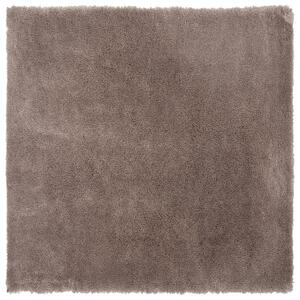 Chlupatý koberec EVREN Světle hnědá 200 x 200 cm