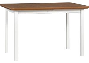 Stůl MAX 4 70x120/150 dubová dýha / bílý