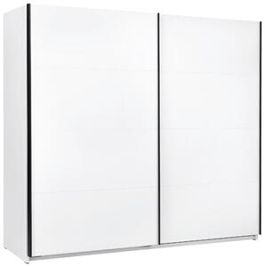 ŠATNÍ SKŘÍŇ S POSUVNÝMI DVEŘM, bílá, 250/211,5/61,5 cm MID.YOU - Šatní skříně, Online Only