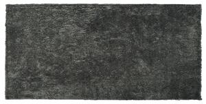 Chlupatý koberec EVREN Tmavě šedá 80 x 150 cm