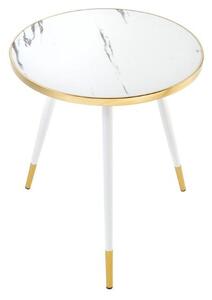 Paris konferenční stolek bílý Ø45 cm