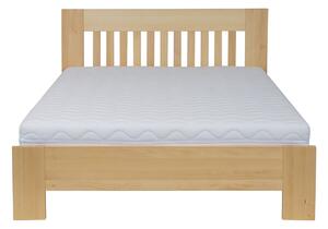 LK186-80 dřevěná postel masiv buk Drewmax (Kvalitní nábytek z bukového masivu)