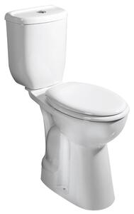 SAPHO - HANDICAP WC kombi zvýšený sedák, spodní odpad, bílá (BD301.410.00)