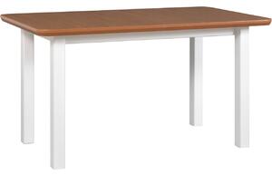 Stůl WENUS 2 S 80x140/180 dýha dubová / bílý