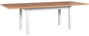Stůl MODENA 2 XL 92x160/240 grandson laminát / bílý