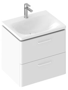 Ravak XJX01250000 - Zápustné umyvadlo BALANCE 50x46,5 cm keramika/bílá