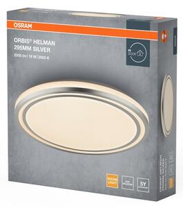 Osram - LED Stropní svítidlo ORBIS HELMAN LED/16W/230V pr. 29,5 cm stříbrná