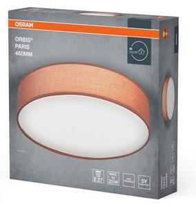 Osram - Stropní svítidlo ORBIS PARIS 3xE27/15W/230V pr. 48 cm hnědá