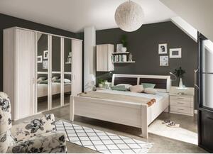 Moderní ložnicová sestava LUXOR 2 polární modřín
