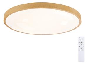 Brilagi-LED Stmívat. svítidlo GLASS POOL DOUBLE LED/80W/230V 60 cm dek. dřeva+DO
