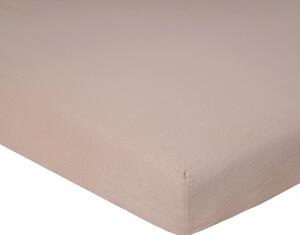 Dětské mušelínové prostěradlo SESAME 70x140 cm béžové