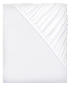 Livarno home Žerzejové napínací prostěradlo s BIO bavlnou, 180-200 x 200 cm (bílá) (100387716001)