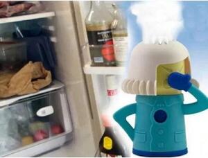 ANGRY MAMA čistič mikrovlnky/ pohlcovač pachu v lednici OTOTO Design (Barva -modrá/červená, plast)
