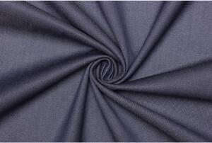 Riflovina | Denim elastická směsová - Tmavě modrý melír