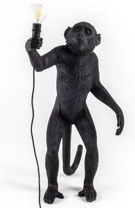 Výprodej Seletti designové stojací lampy Monkey Stojící - černý