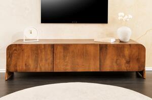Massive home | TV stolek BRASIL 160 cm mangové dřevo, hnědý