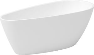 Olsen Spa Volně stojící vana GOYA A-LINE bílá - Barva - Bílá, Barva sifonu - Chrom, Rozměr vany - 160 x 73 cm VANGOYAA160