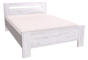 Postel MONTY Šířka 120 cm, Dub bělený